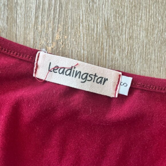 Womens Leadingstar Red Mini Dress - S - Picture 7 of 7